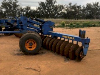 1999 Grizzly West Coaster 100 Plate Offset Disc