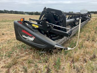 2017 Macdon D65 45’ Front