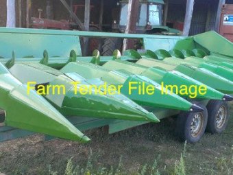 Corn Fronts John Deere and Claas for Hire