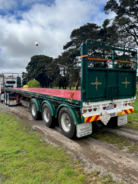 1995 Lusty Triaxle Convertible Tipper Trailer