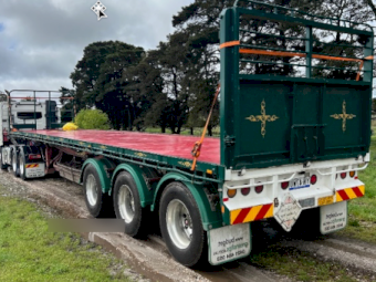 1995 Lusty Triaxle Convertible Tipper Trailer