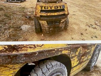 Toyota forklift  3500 kg lift. No GST