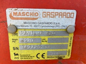 2014 Maschio Pantera 620 Rotary Hoe