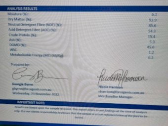 90mt Medic Hay 8x4x3 Bales