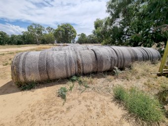 38 x Round Bales 2021 Oaten Hay