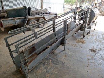 2014 Peak Hill Sheep Immobilizer With Ramps.