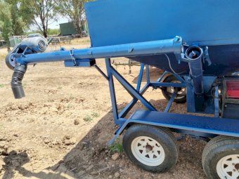 Custom Made Trailing Feedout Bin