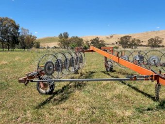 Schinckel 12 Wheel Hay Rake