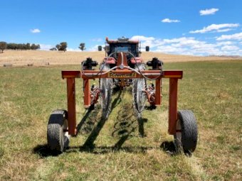 Schinckel 12 Wheel Hay Rake