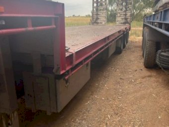 Under Auction - (A213) 2009 JTB 45ft Drop Deck Trailer 