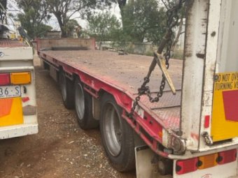 Under Auction - (A213) 2009 JTB 45ft Drop Deck Trailer 