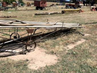 Irrigation Pipe, Pump and Trailer