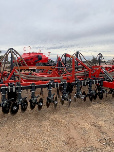 2001 Horwood Bagshaw Scaribar with Coulters Press Wheels