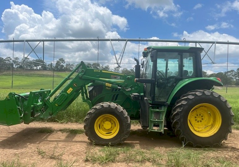 *Only 409 hours* John Deere 6110M Tractor & FEL