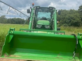 *Only 409 hours* John Deere 6110M Tractor & FEL