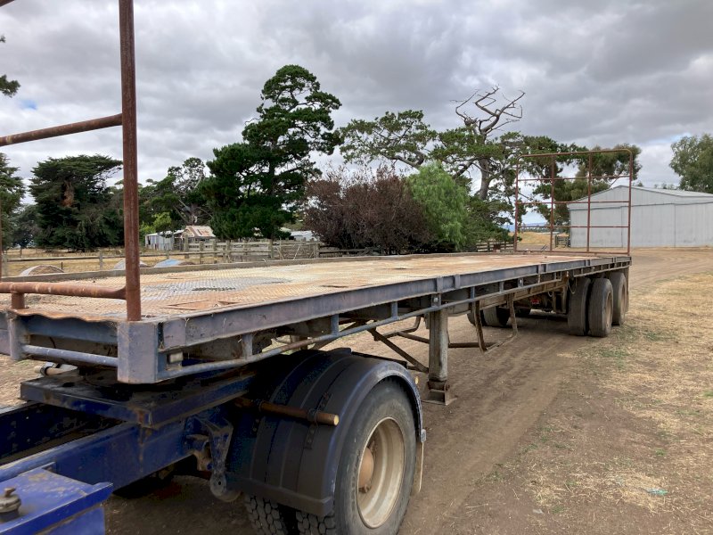 40ft Freighter Flat Top Bogie Trailer