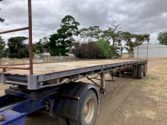 40ft Freighter Flat Top Bogie Trailer