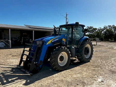 2010 New Holland T6050 Delta Tractor with FEL