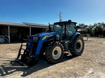 2010 New Holland T6050 Delta Tractor with FEL