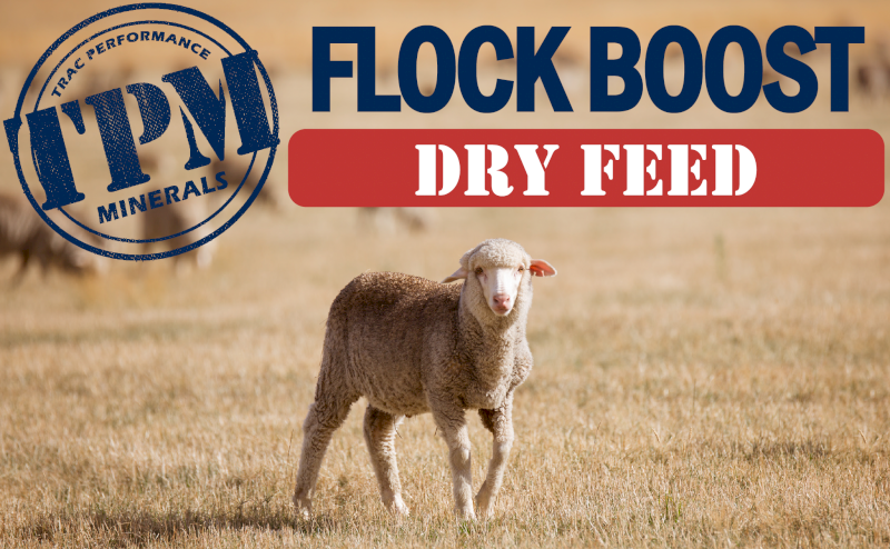 TPM Flock Boost Dry Feed - 25kg Bag