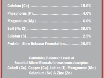 TPM Flock Boost Dry Feed - 25kg Bag