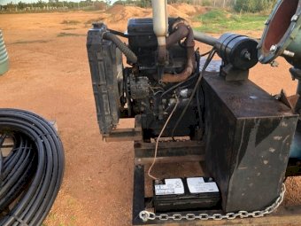 10” Valdonas Flood Pump With Isuzu 40 hp Diesel Motor