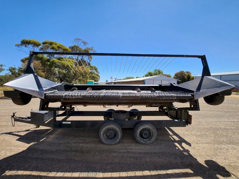 Countrywide 12ft  pickup Front on Transport Trailer