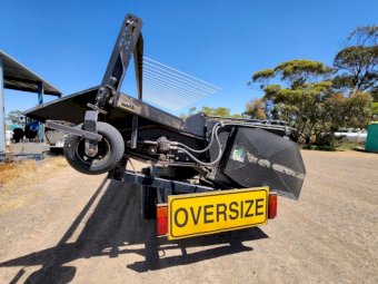 Countrywide 12ft  pickup Front on Transport Trailer