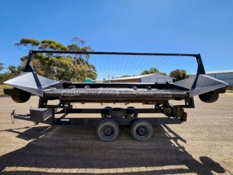 Countrywide 12ft  pickup Front on Transport Trailer