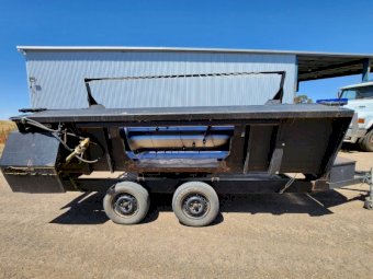 Countrywide 12ft  pickup Front on Transport Trailer