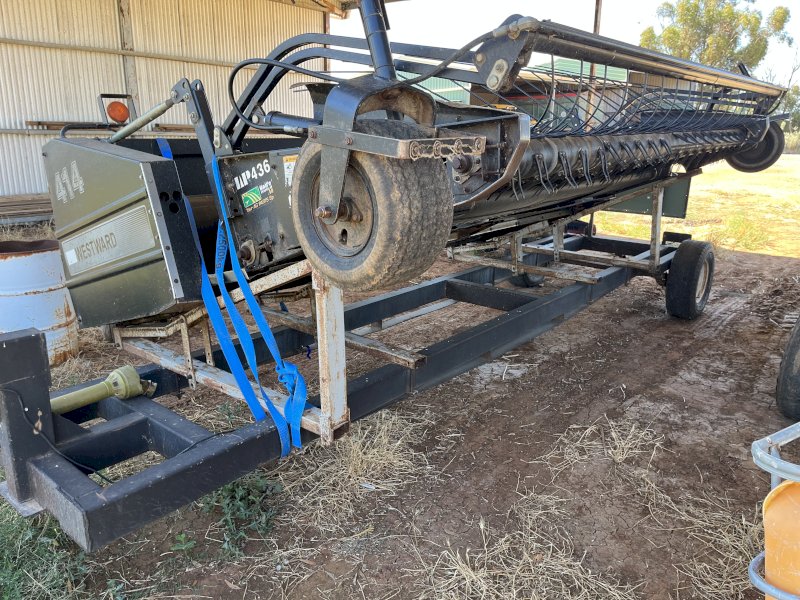 Westward 414 Pickup Front with Transport Trailer