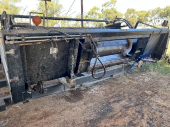 Westward 414 Pickup Front with Transport Trailer