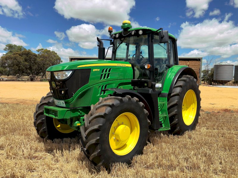 2018 John Deere 6155M 4WD FWA Tractor