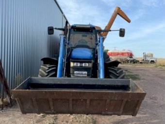 2000 New Holland TM150 Tractor with FEL