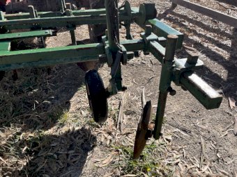 Black Poly Mat laying Machine