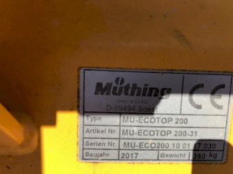 2017 Muthing ECOTOP 200 Mulcher