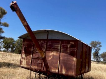 Old School Auger Bin