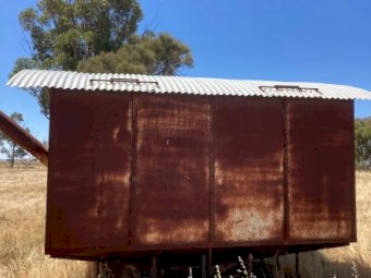 Old School Auger Bin