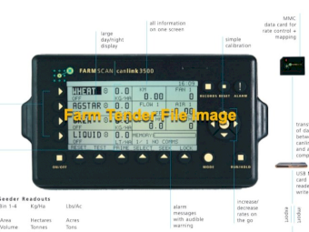 WANTED Farmscan 3000 or 3500 Canlink Monitor and Pod