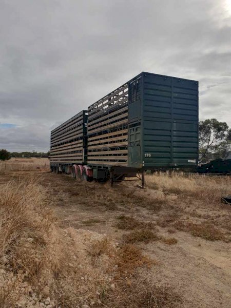 1 Set of 1998 Byrne B Double Stock Crates