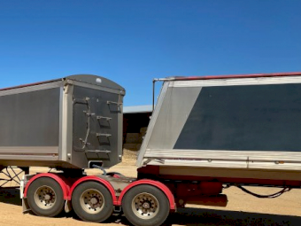 2008 Hamelex Chassis Tipper A-Trailer