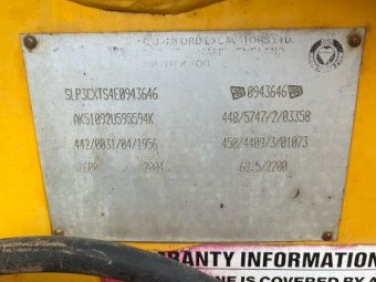2004 JCB Backhoe