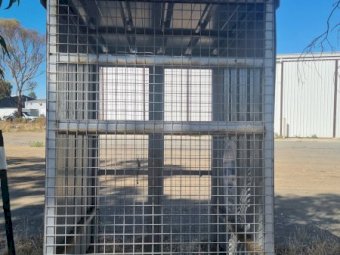 Certified gas cylinder storage cage