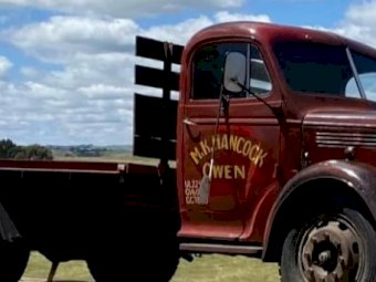 1950 M Bedford Truck Vintage
