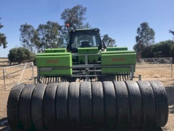 2015 Farm Pro Seeder with Small Seed Box / Roller