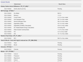 180mt Vetch Hay 600kg 8x4x3 Bales