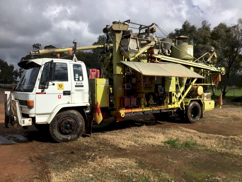 Hannaford 10 tph combination seed cleaner