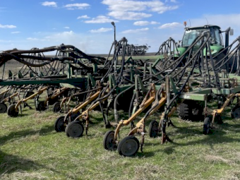 8m John Shearer Airseeder Bar Only