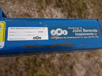 John Berends Post Hole Borer