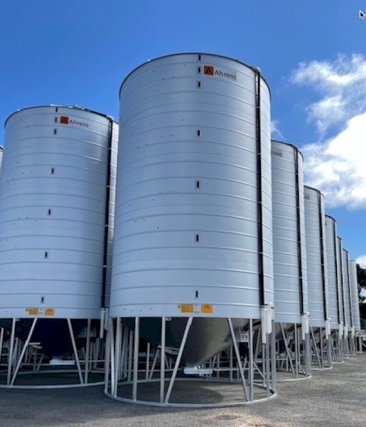 New Ahrens 126 tonne Grain Silo Farm Tender